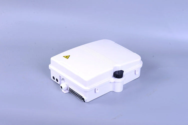 24-port outdoor fiber distribution box front view