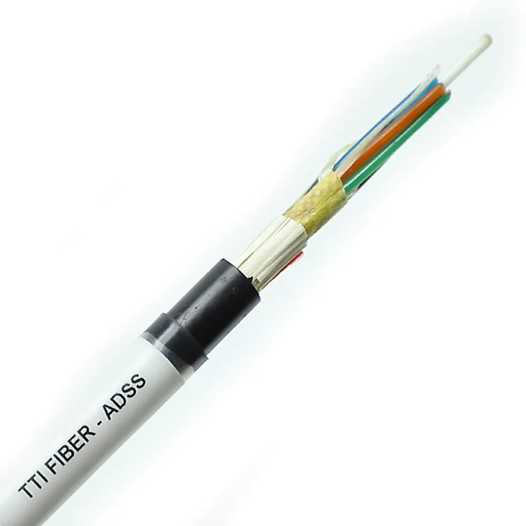 ADSS fiber optic cable cross-section structure diagram
