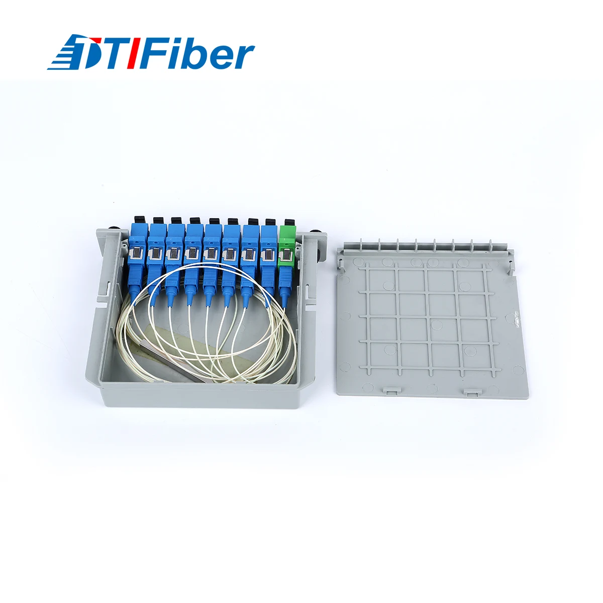 FBT splitter steel tube package with pigtails