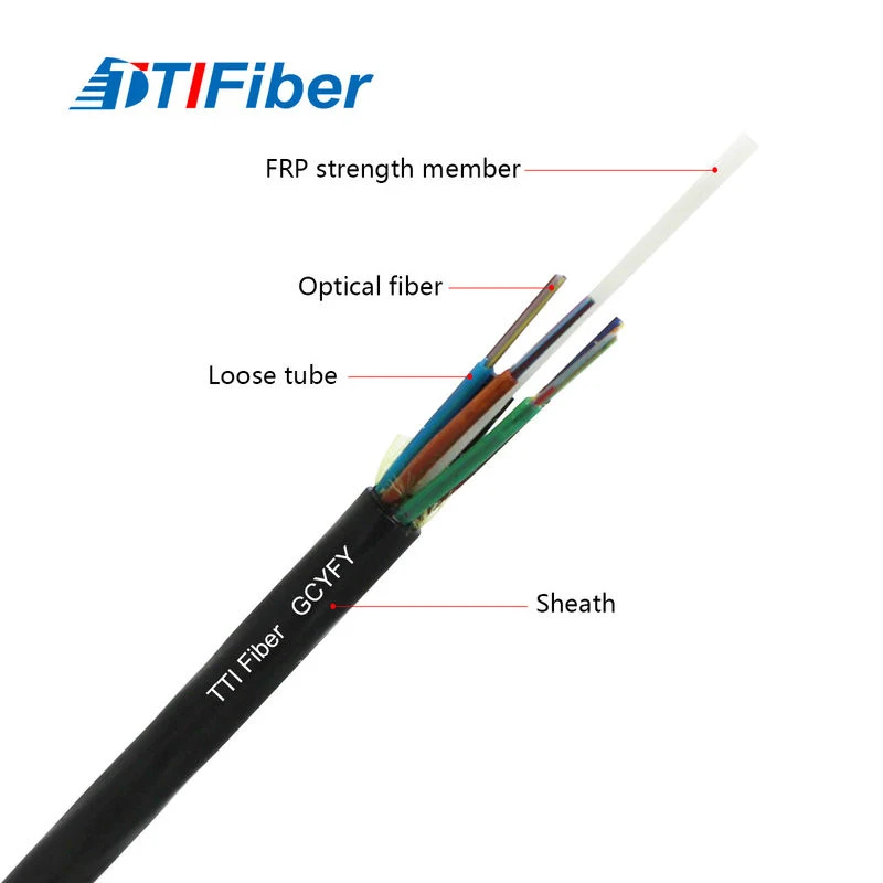 GCYFTY air-blown micro fiber cable product photo showing small diameter