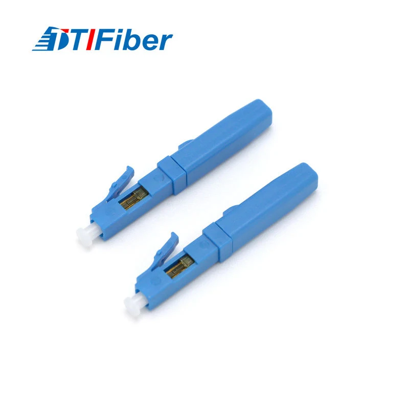 LC fiber optic connector UPC single mode simplex