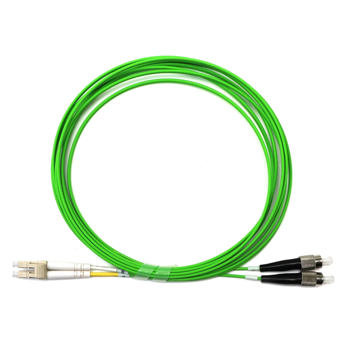 LSZH low smoke zero halogen fiber optic patch cord