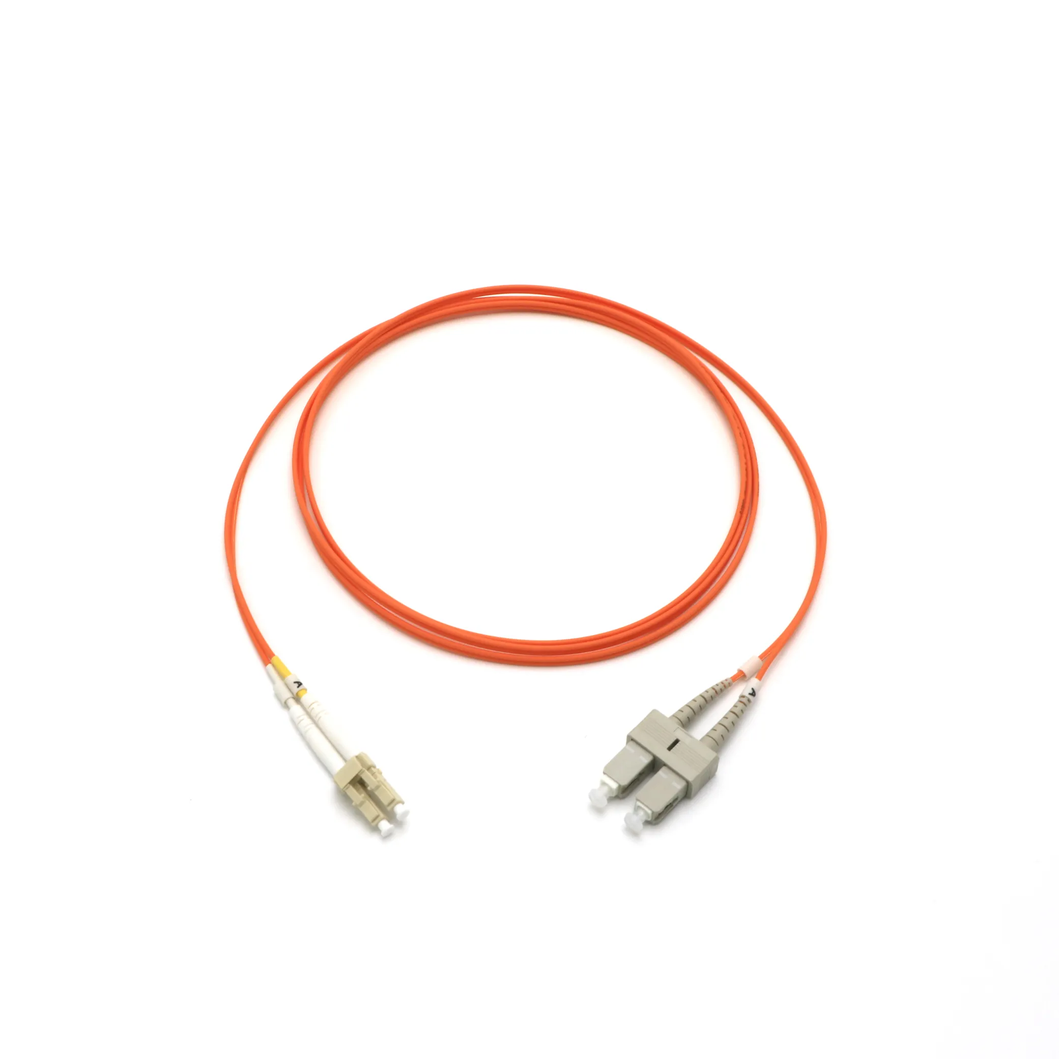 Mode conditioning fiber optic patch cord SM to MM offset launch