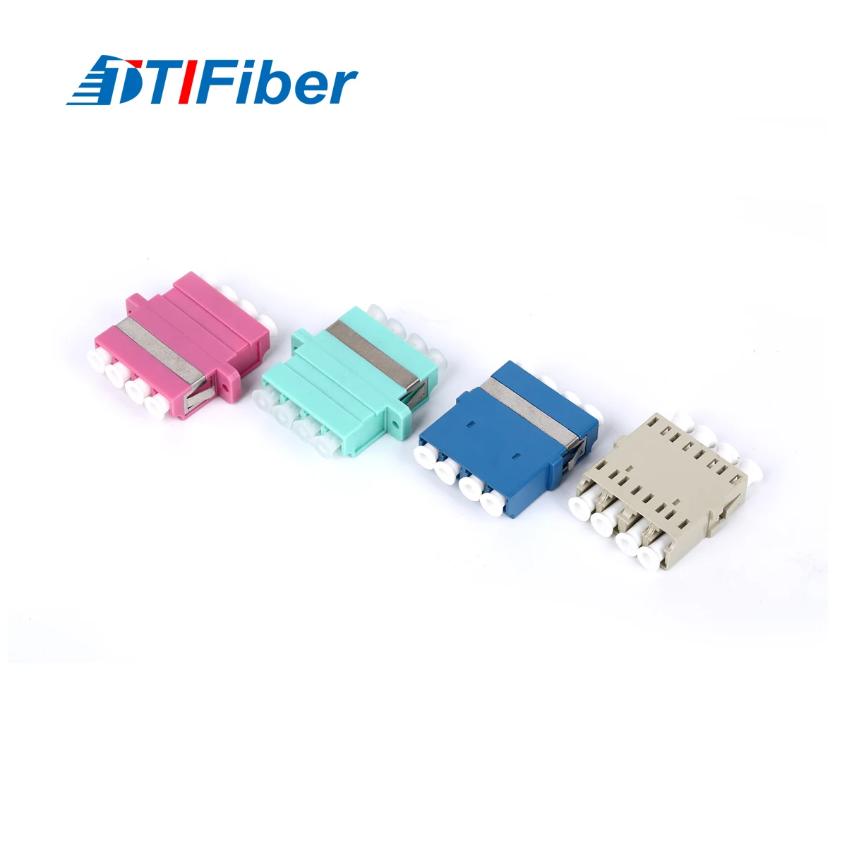 MPO fiber optic adapter key-up to key-down for patch panel