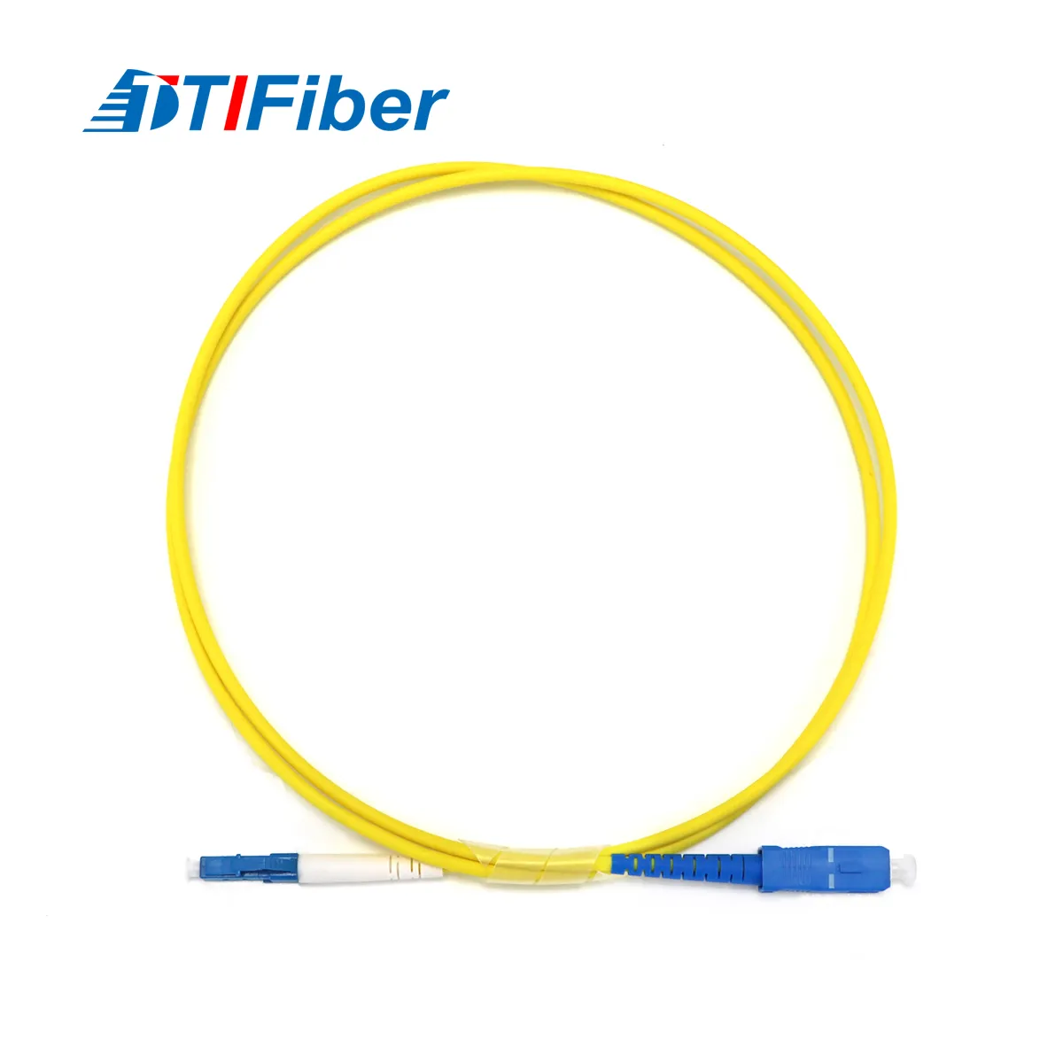 OM2 multimode 50/125μm fiber optic patch cord orange jacket