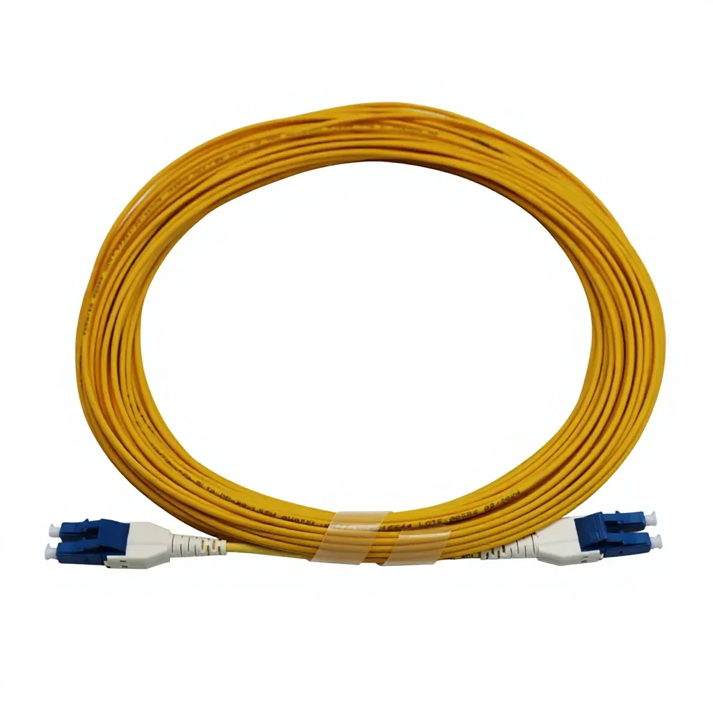 Uniboot LC duplex fiber patch cord with push-pull tab